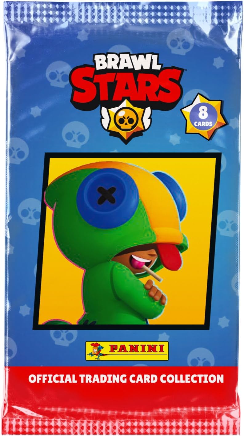 Detalle de Panini Brawl Stars Trading Cards Blister: 5 Hüllen + 2 Limited-Edition-Karten