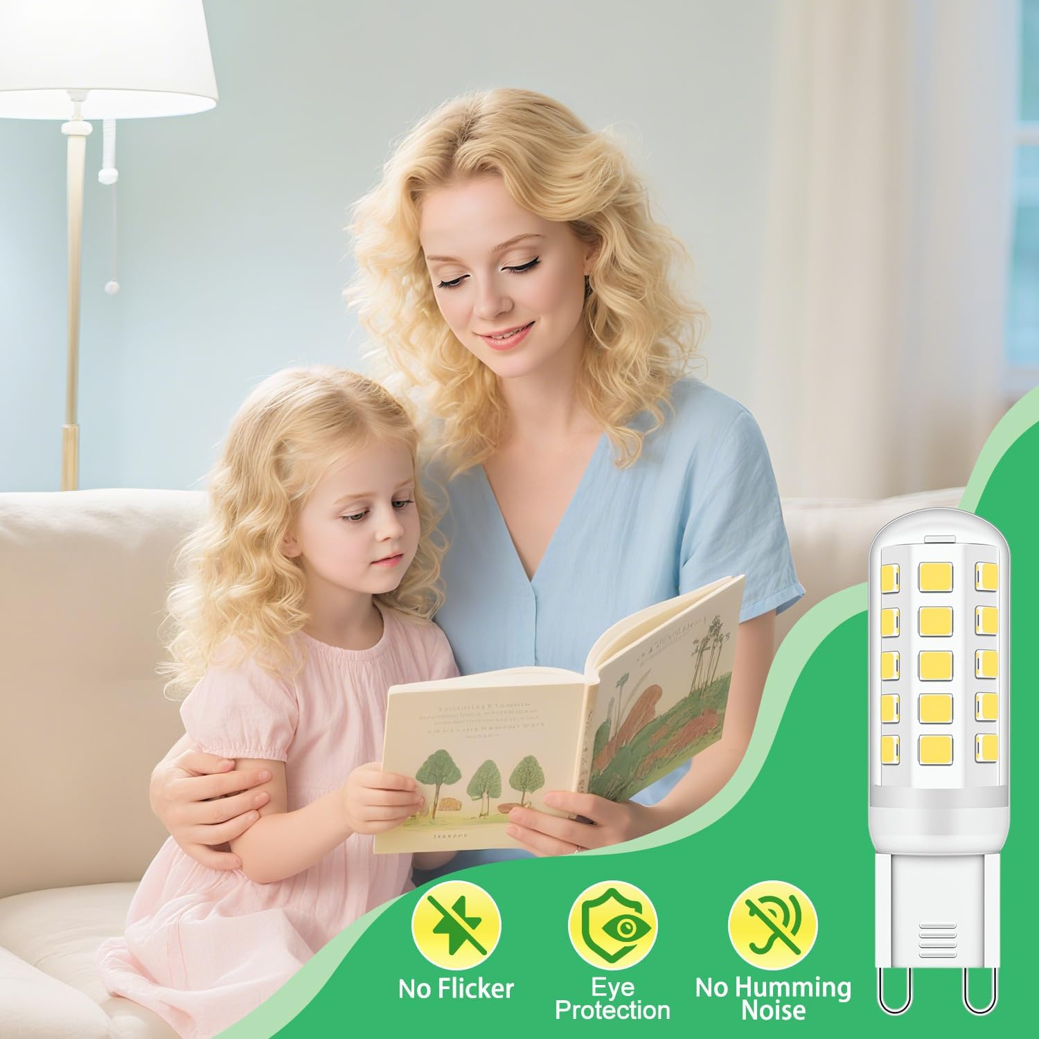 Thumbnail 6 de Lumlog G9 LED bulbs 3W cool white 12-pack