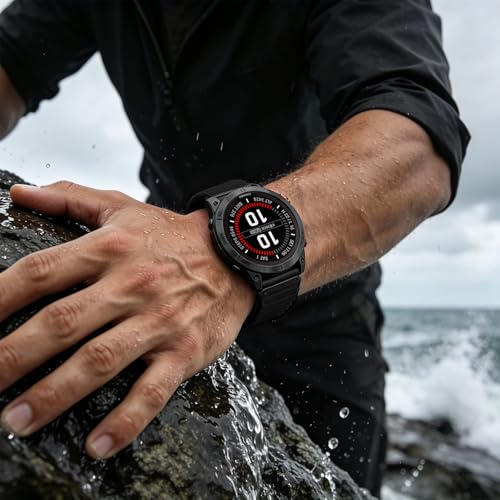Thumbnail 7 de Gugobit 26mm Nylonarmband für Garmin Fenix 8 (51mm) und verwandte Modelle
