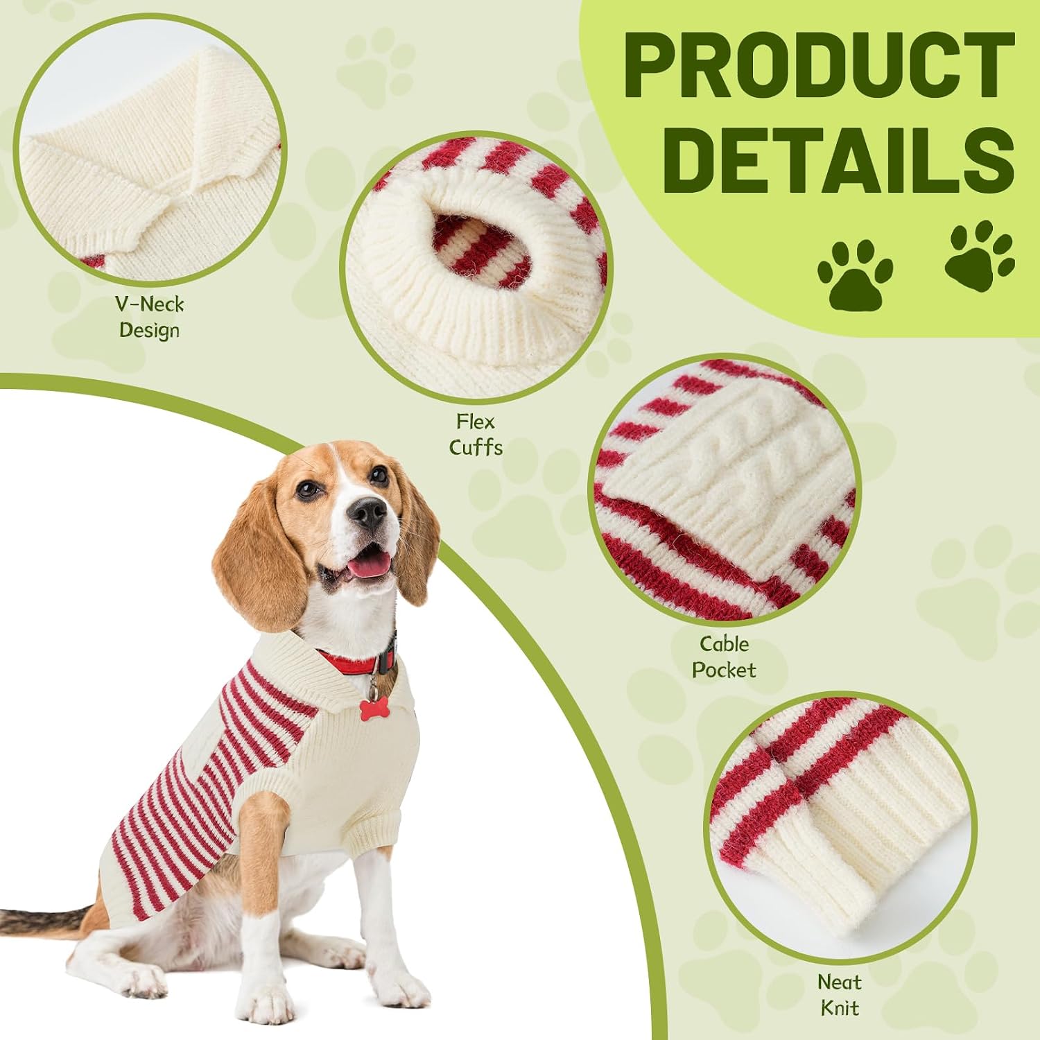 Thumbnail 3 de Dog Sweater, XL