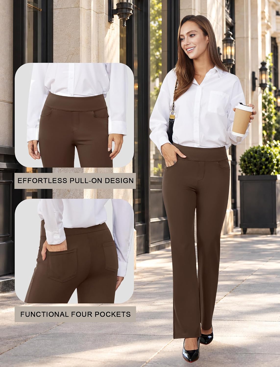 Detalle 2 de AB-Eleven Women's Dress Pants
