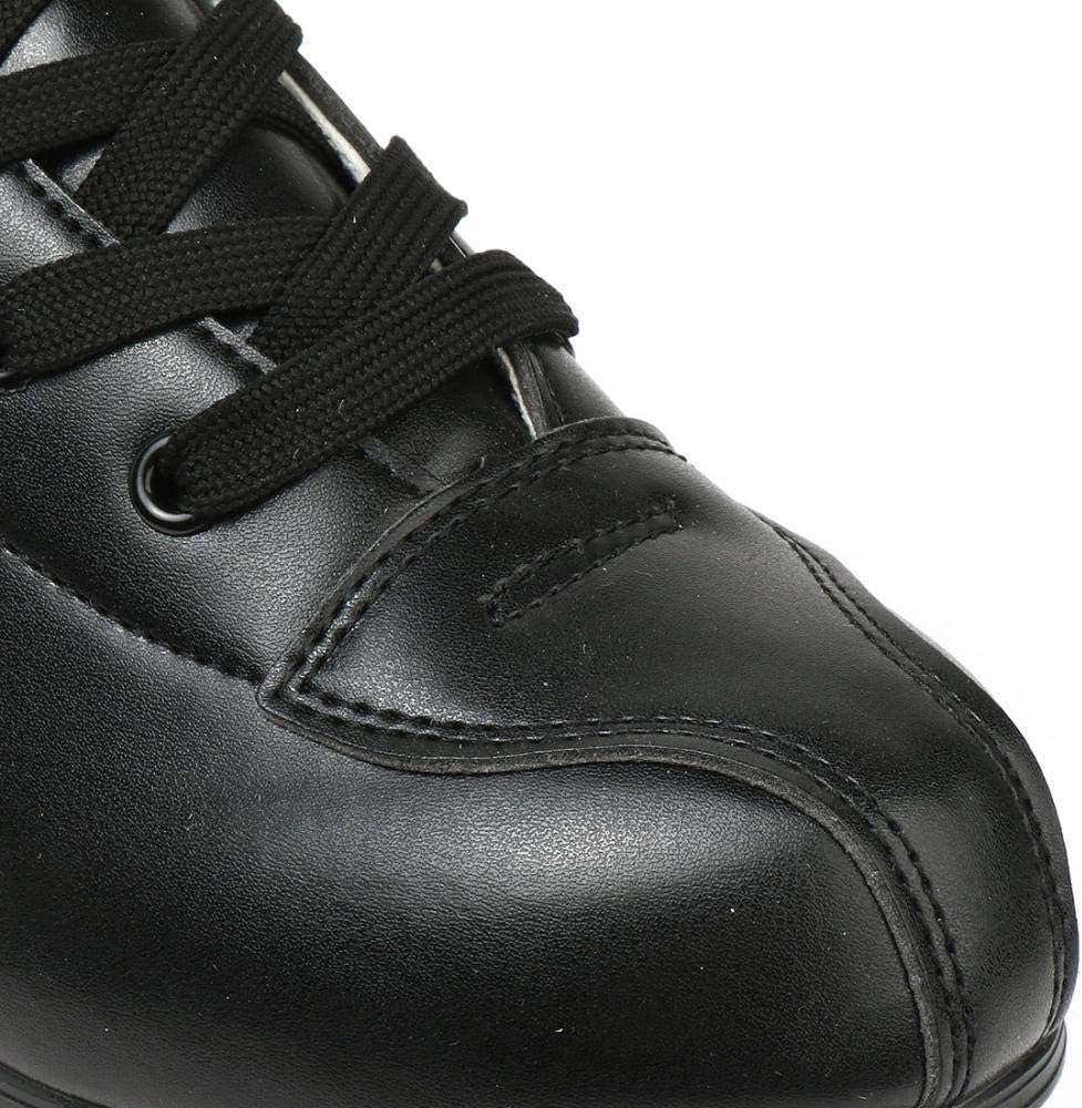Detalle de YYW Roller Skates for Women and Men with High-Top PU Leather, Double-Row Wheels