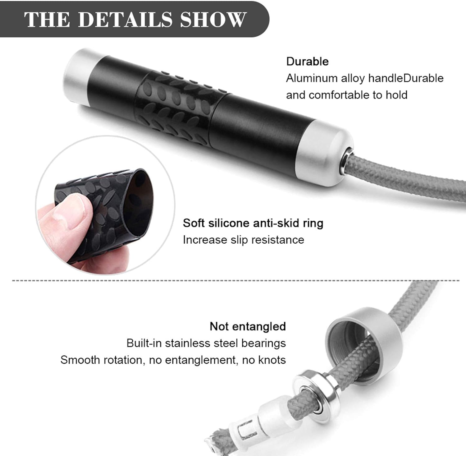 Detalle de Redify Weighted Jump Rope 1 lb 🏋