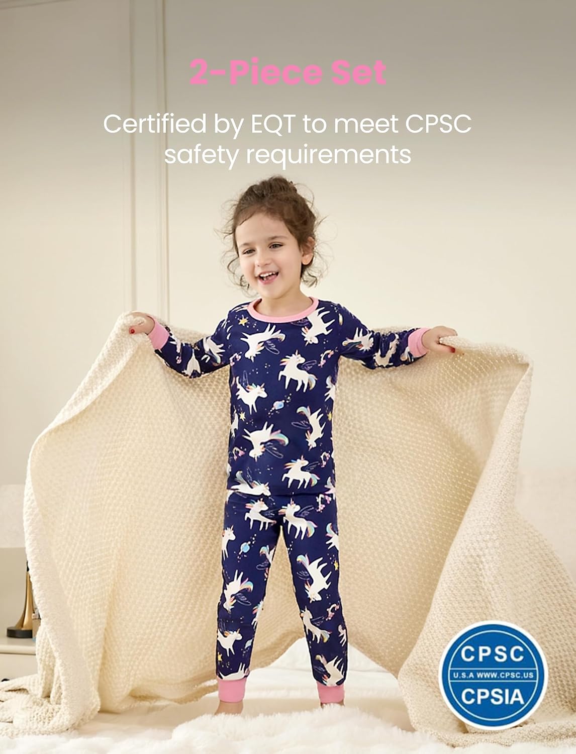 Detalle de PATPAT Bamboo Viscose Pajama Sets