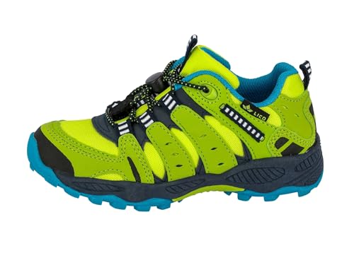 Detalle de Lico Fremont Scarpe da Trekking Unisex per Bambini e Ragazzi – Lemon Marine Petrol, 40 EU