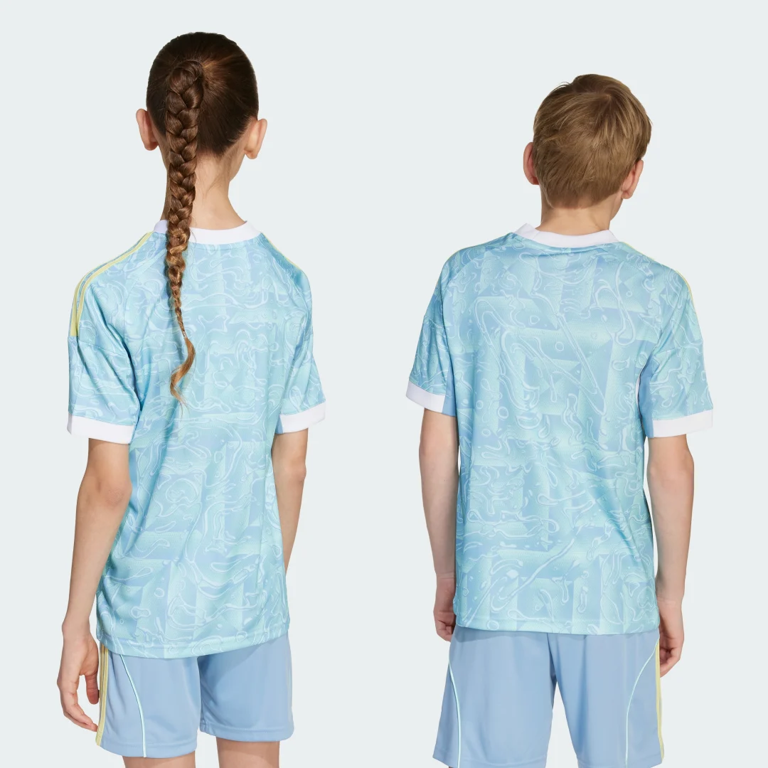Detalle 2 de Camiseta Juventus 25/26 Away (Niños) de Adidas – Azul