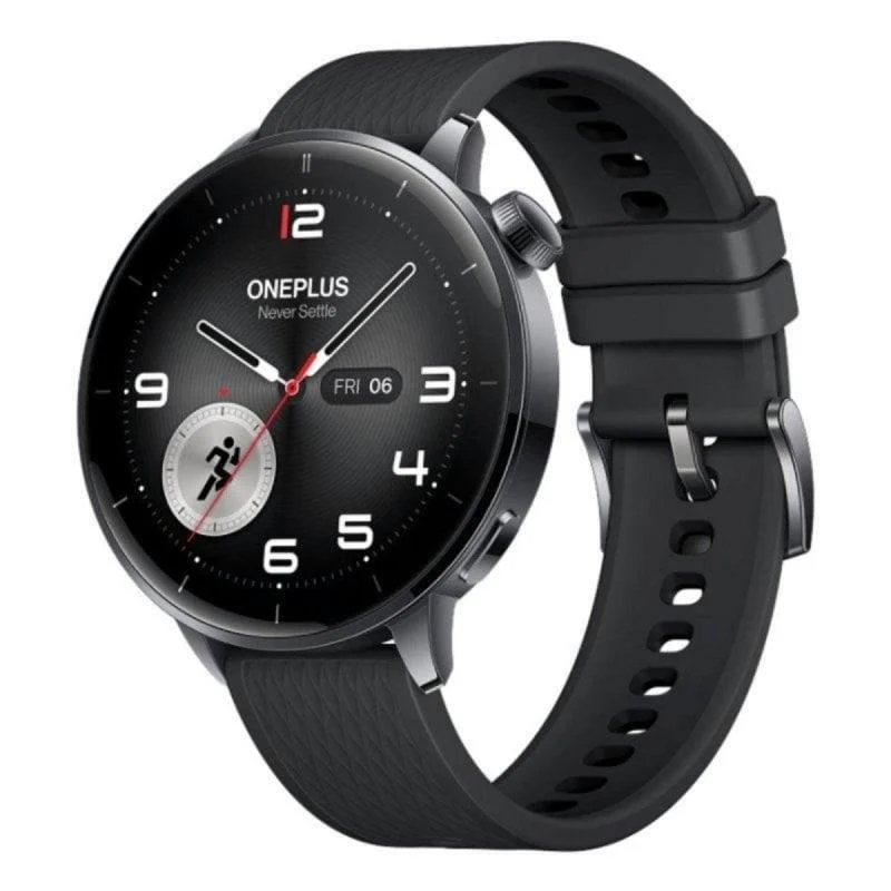 Detalle de OnePlus Watch 3 GPS NFC 43mm – Negro: autonomía, precisión y resistencia para tu día a día