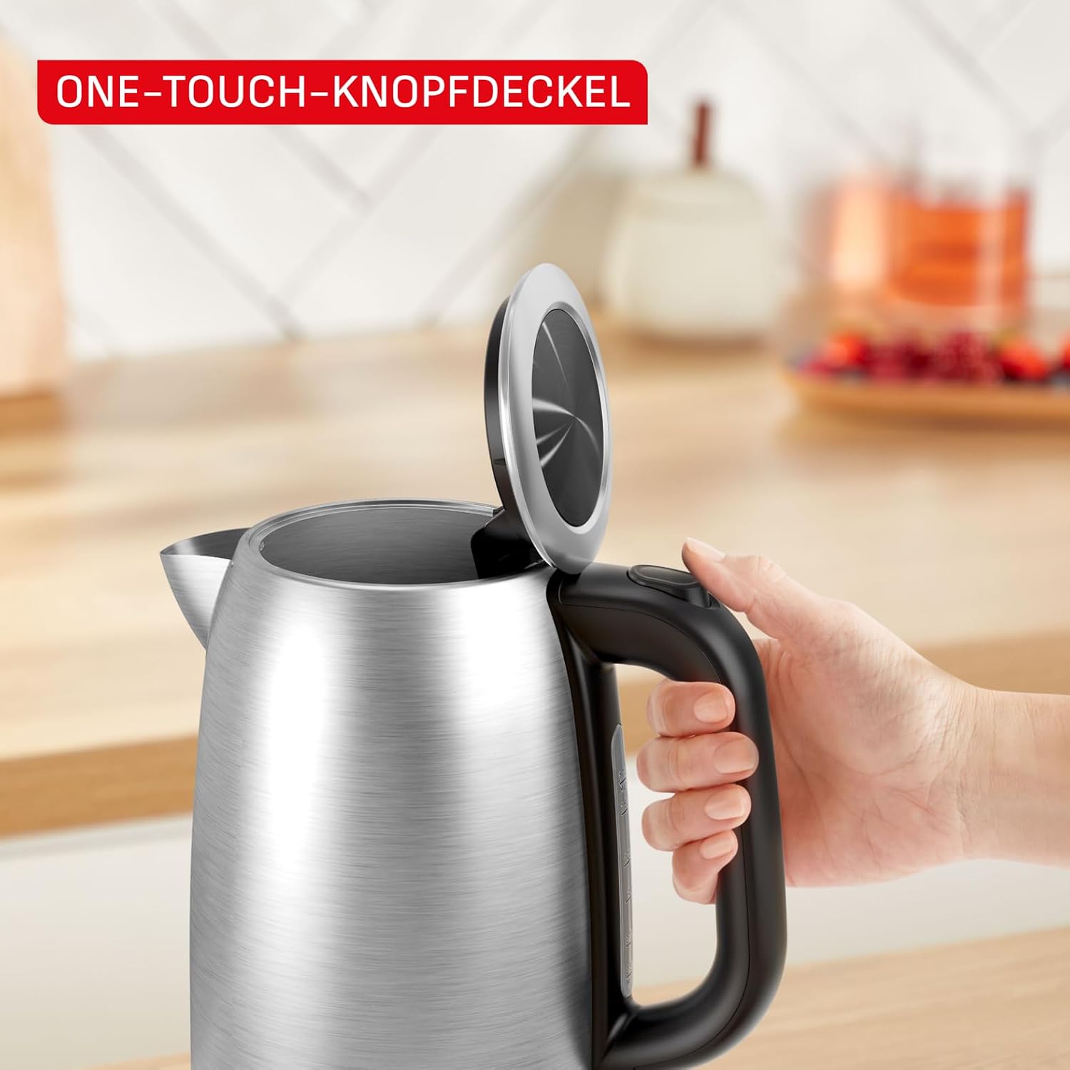 Thumbnail 6 de Tefal Edelstahl-Wasserkocher 1,7 l, 2200 W – KI1R0DE0