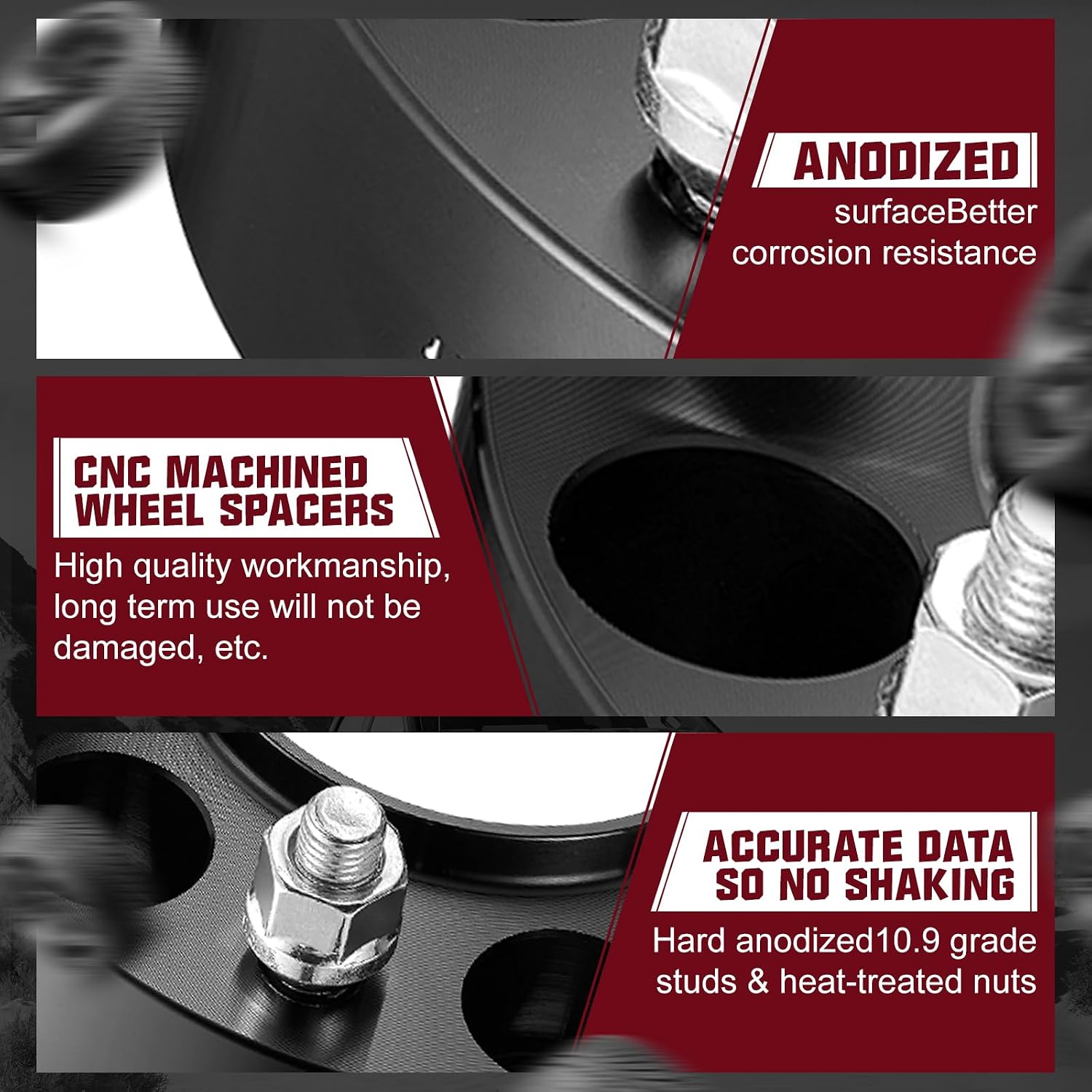 Thumbnail 6 de BDFHYK Wheel Spacers 1.5-Inch