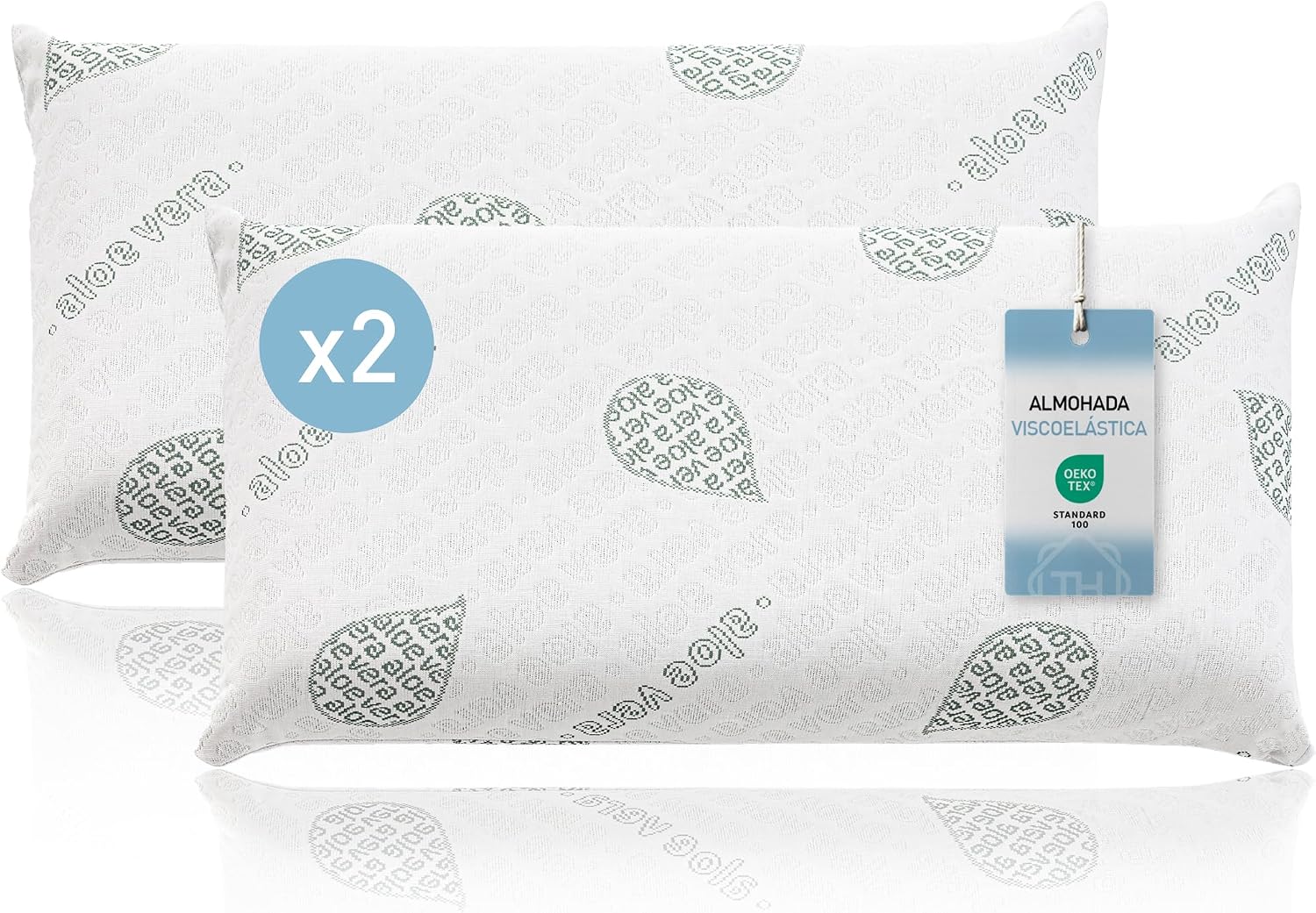 Detalle de Textilhome Almohada Viscoelástica 75 cm