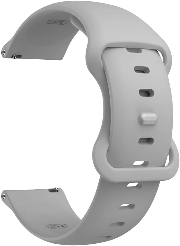 Thumbnail 1 de 20mm Silicone Replacement Band for Ticwatch E / E3 / GTH and COROS Pace/Apex models