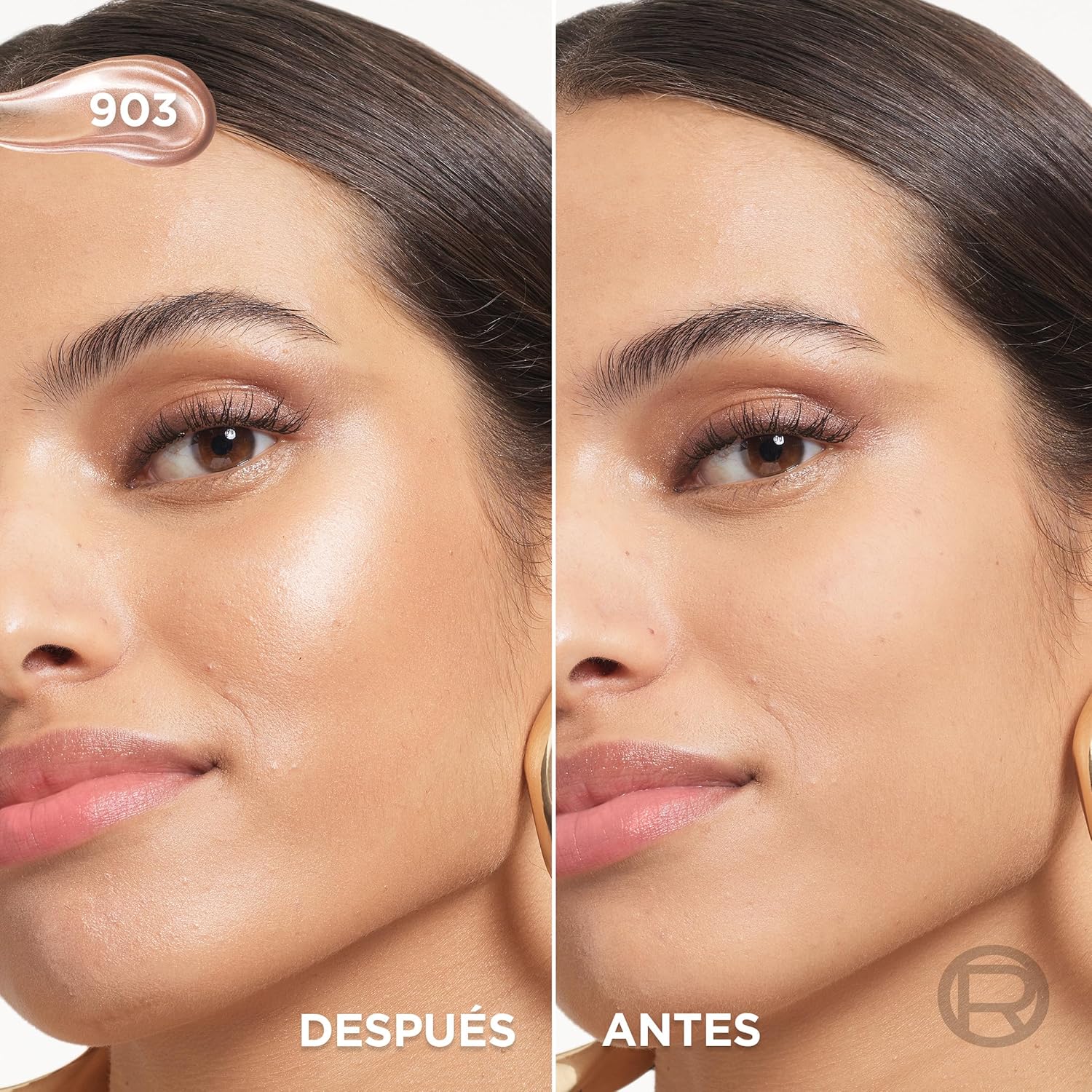 Thumbnail 3 de L'Oréal Paris Lumi Glotion fórmula iluminadora en Tono Medium: glow natural e hidratación ligera