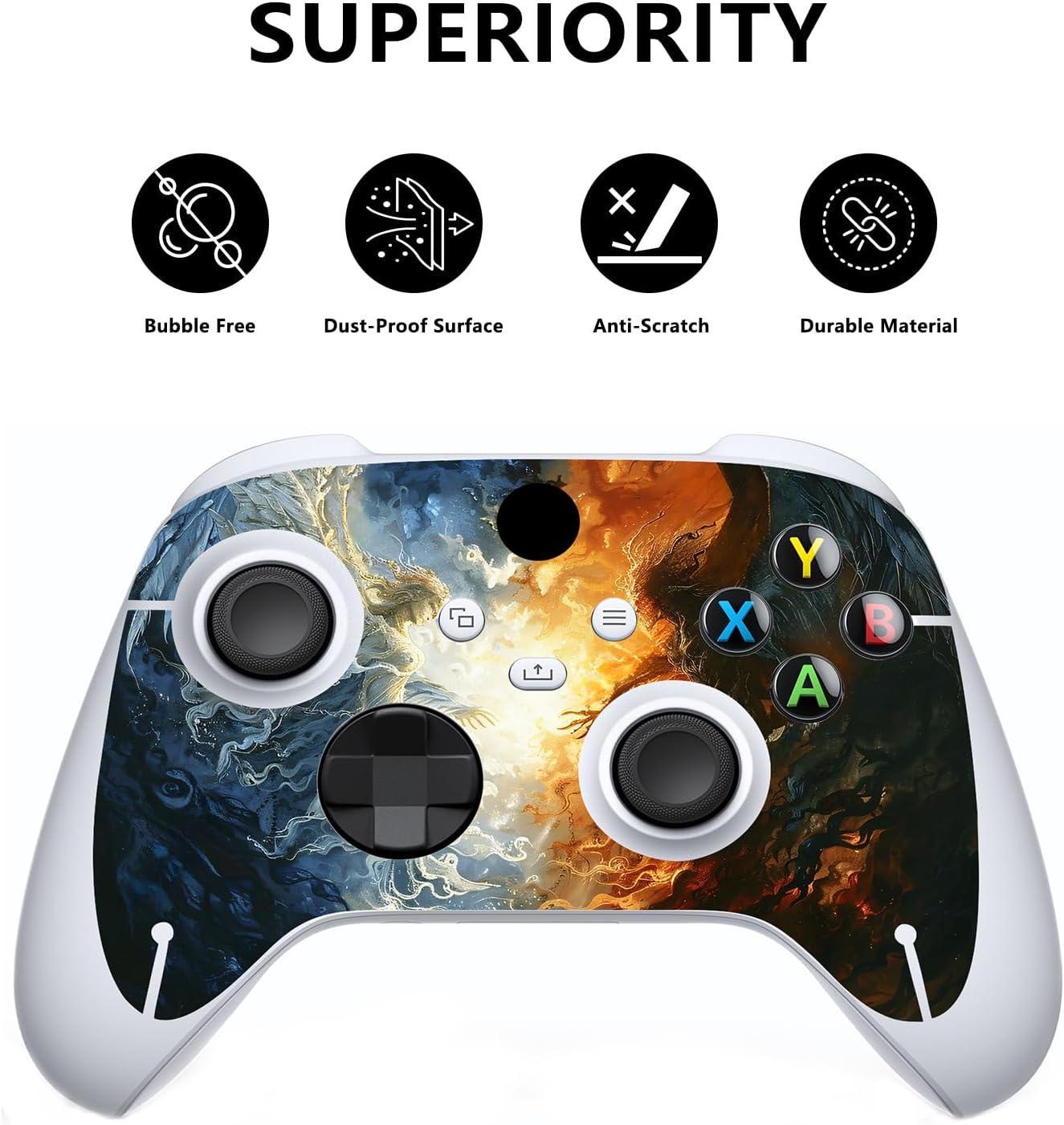 Thumbnail 5 de playvital Custom Vinyl Skins for Xbox Series S console