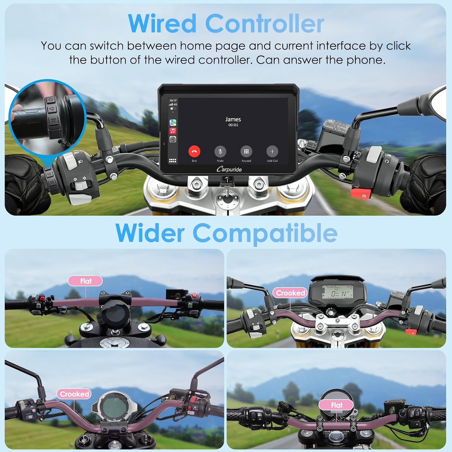 Thumbnail 4 de Carpuride W702S PRO Motorcycle GPS