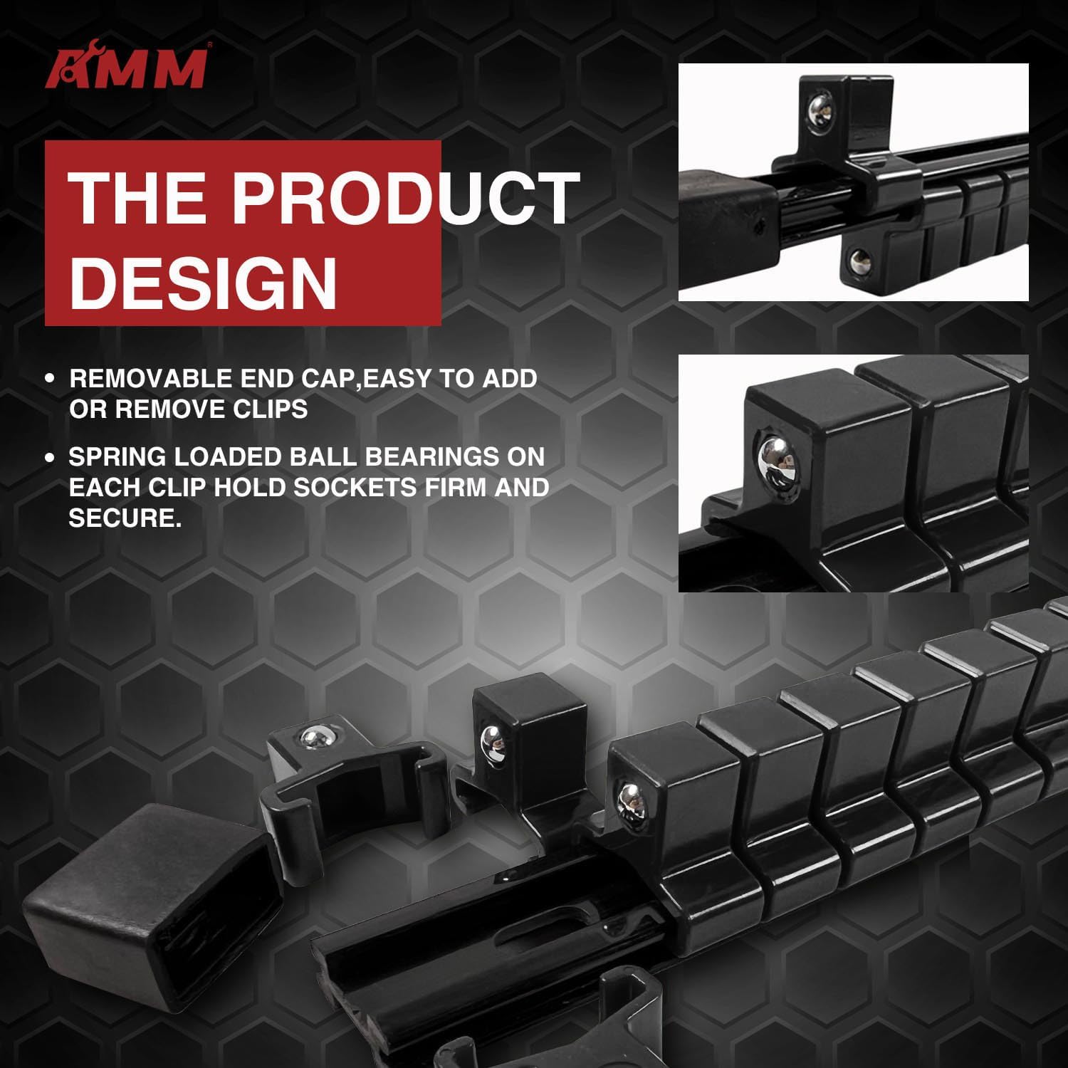 Thumbnail 2 de AMM 9-Piece Socket Organizer