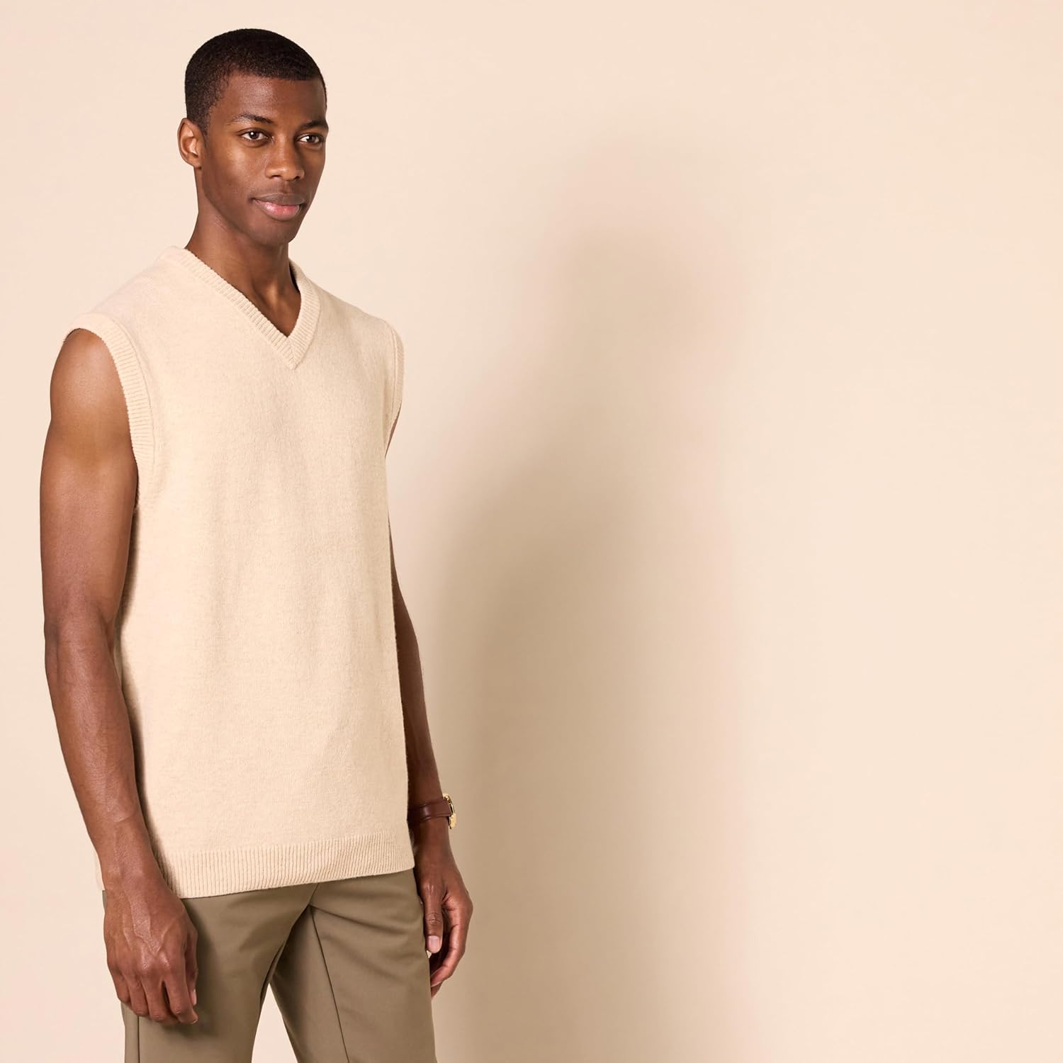 Thumbnail 1 de Amazon Essentials Herren Sweatshirt-Weste aus Lammwolle (Pullover-Weste als Layer)