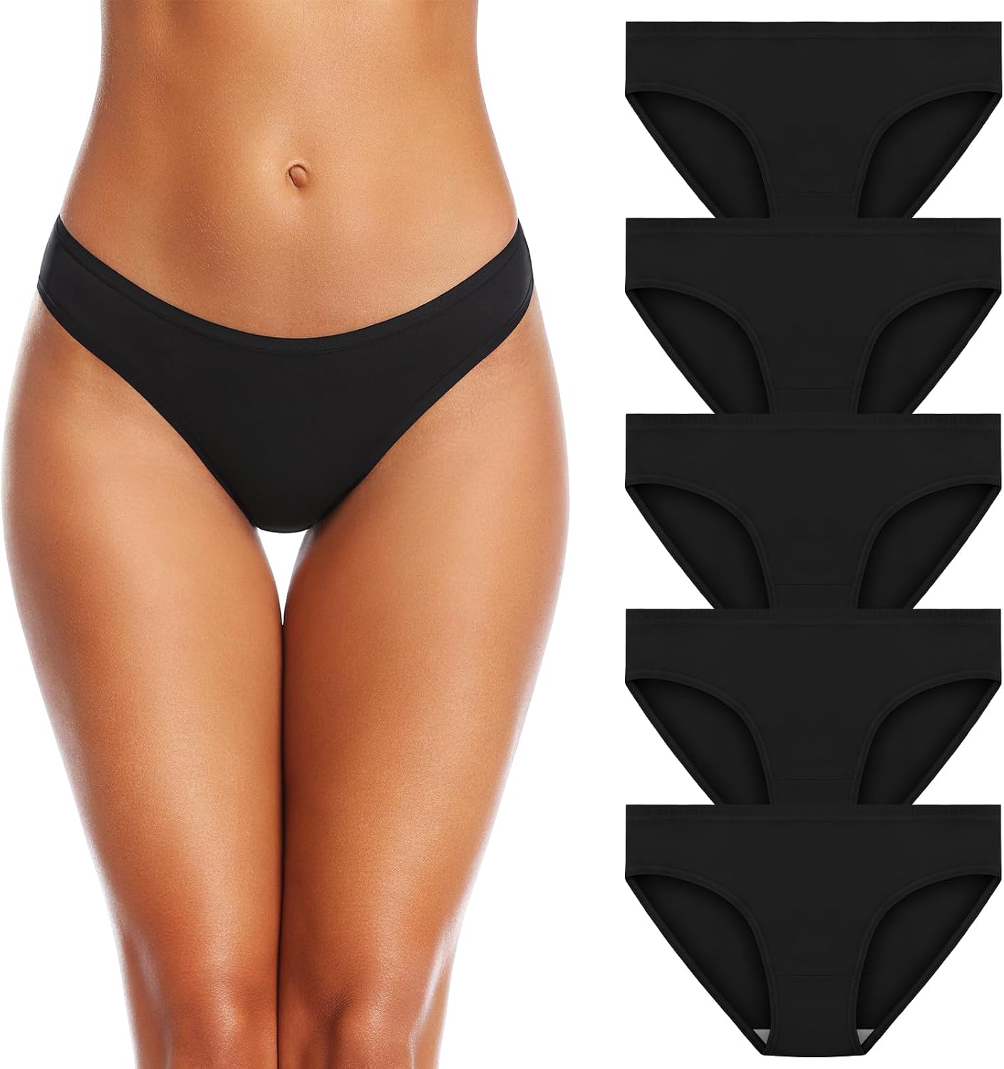 Detalle de SIMIYA Baumwolle Slip 95 % im 7er Pack