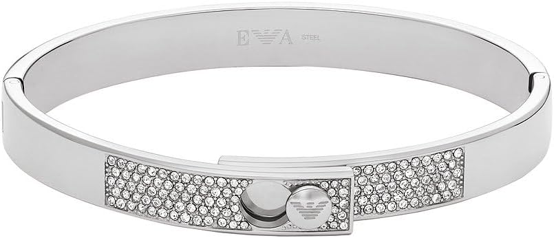 Detalle de Emporio Armani bracelet acier avec fermoir clip đ
