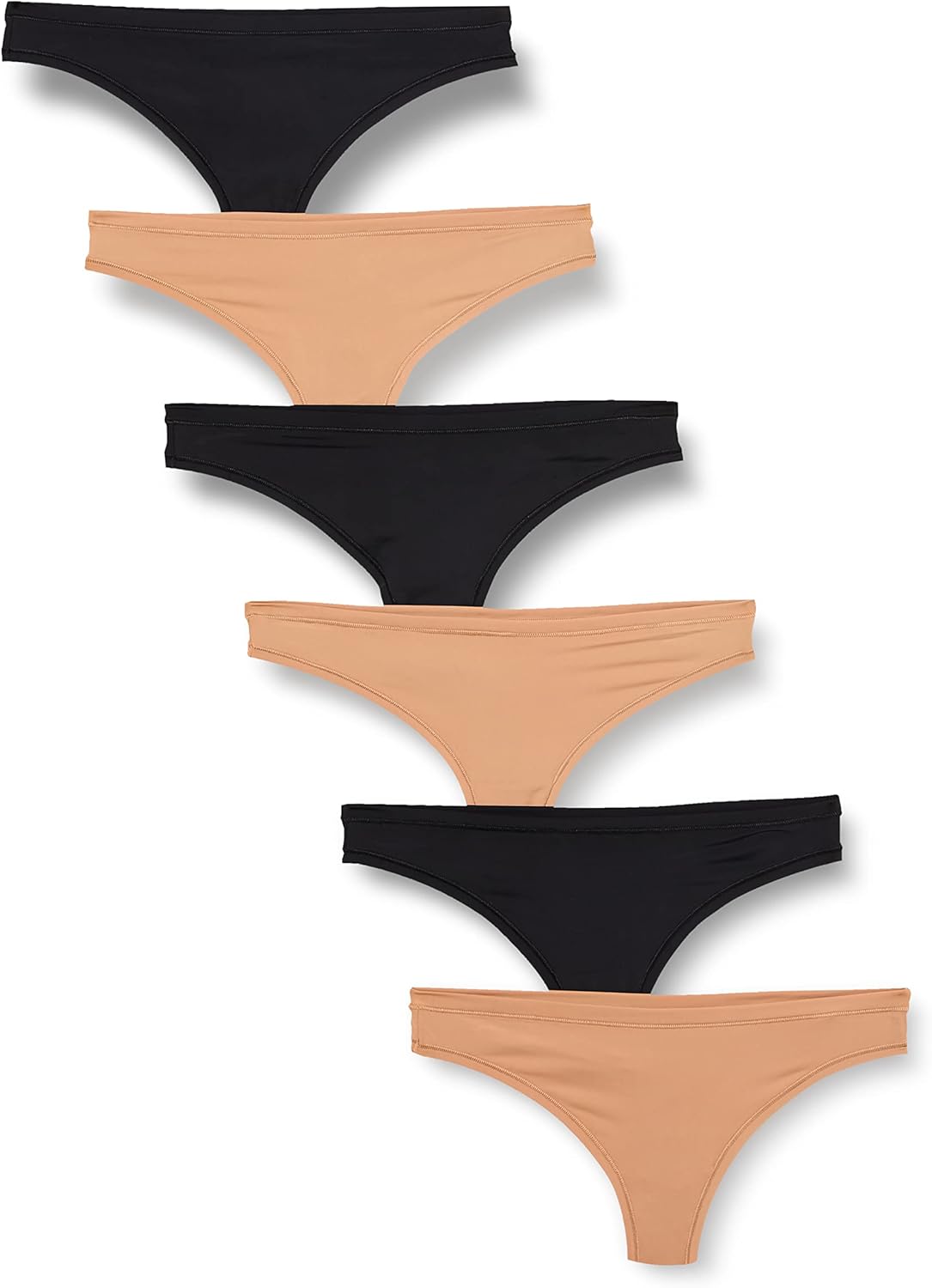 Thumbnail 5 de Amazon Essentials Damen Mikrofaser-Unterwäsche (Hipster & String), 6er-Pack