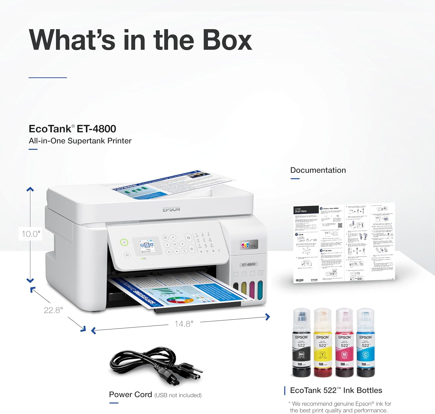 Thumbnail 6 de Epson All-in-One Printer ET-4800