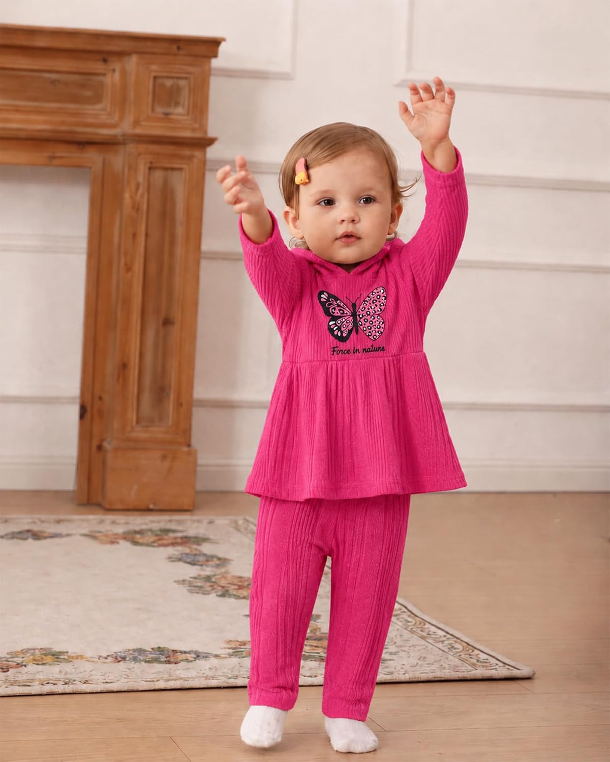 Detalle 2 de Jecson Baby Girl Outfit Set 6M–3T
