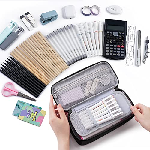 Thumbnail 1 de WEMATE Back to School Pencil Case - Large Pencil Pouch