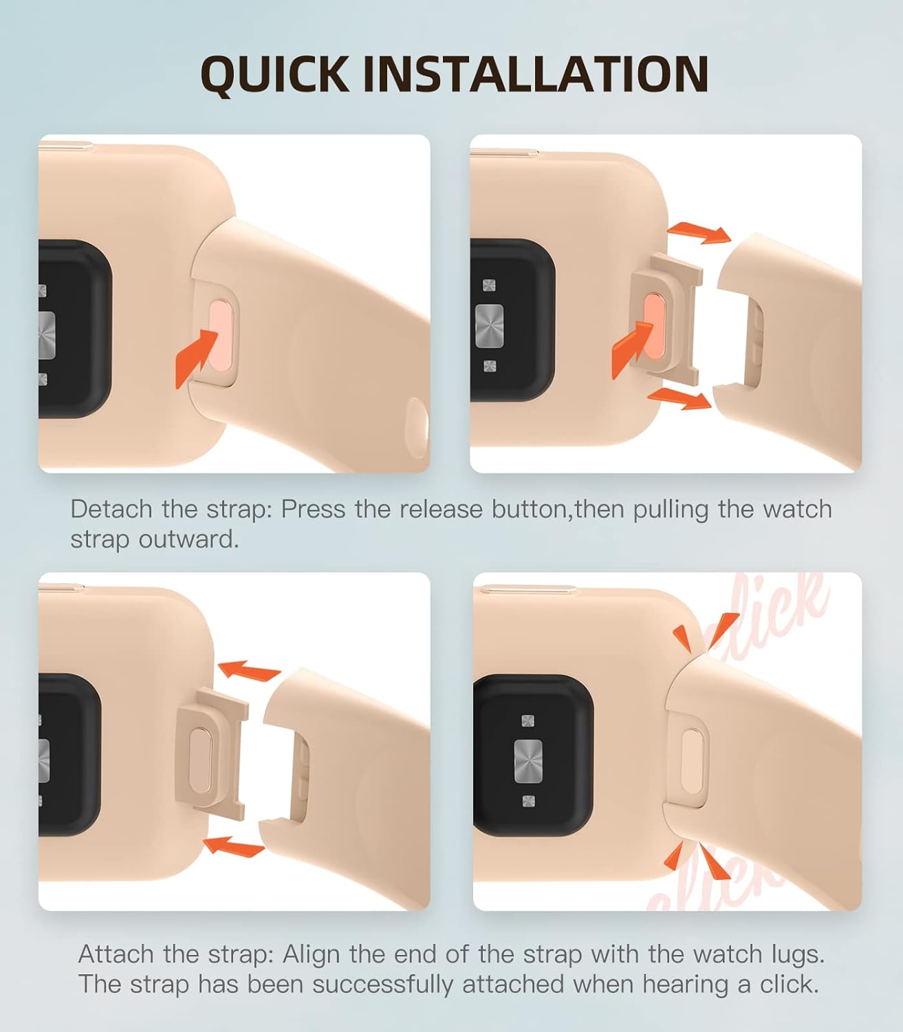 Thumbnail 6 de MoKo 2 Pack Straps for Redmi Watch