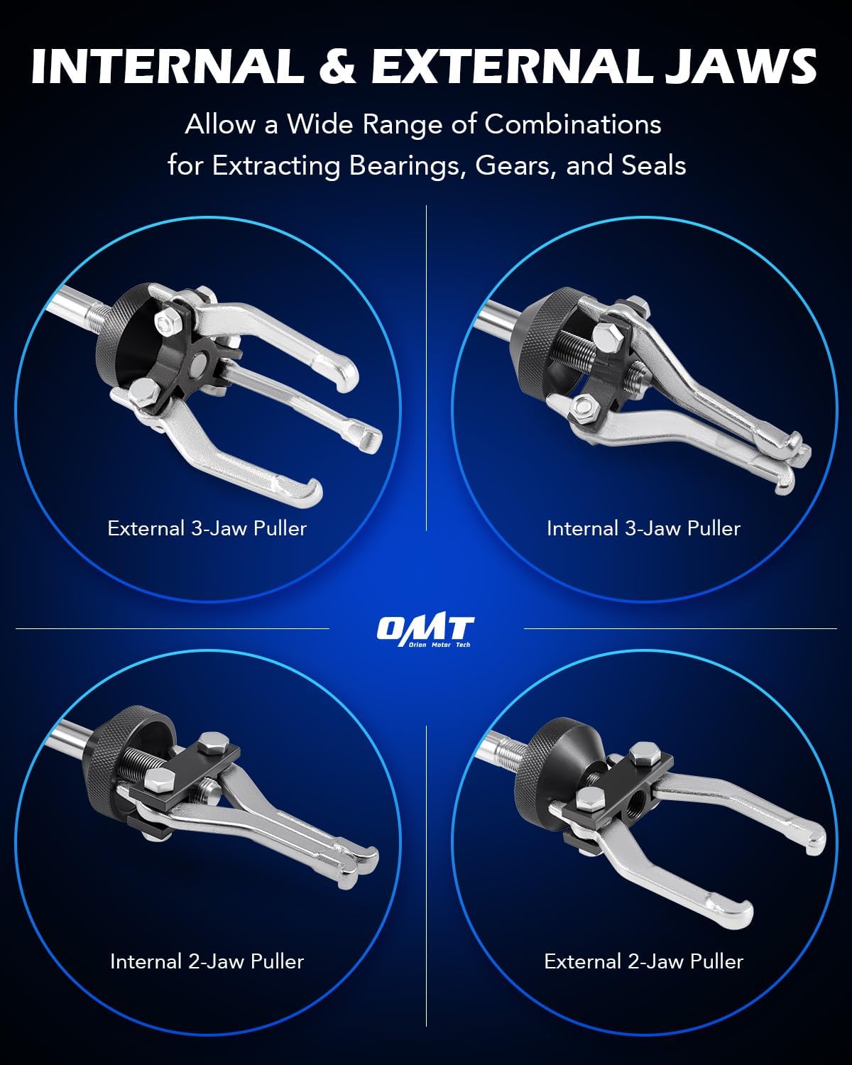 Detalle 2 de Orion Motor Tech Slide Hammer Puller Set, 9-piece ðŸ›