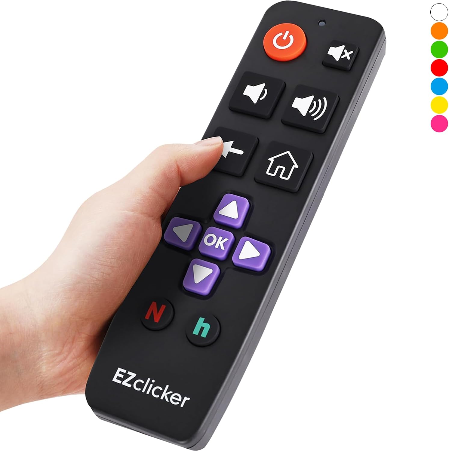 Detalle de Roku Replacement TV Remote Big Button with Easy Use
