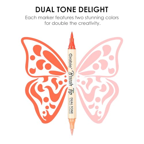 Thumbnail 4 de Grabie 72 Colors Paint Markers 36 dual tips 🎨