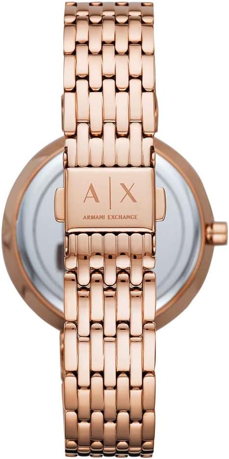 Thumbnail 1 de Armani Exchange montre pour femmes - cadran 36 mm, mouvement quartz, acier inoxydable et bracelet optionnel en cuir ou silicone