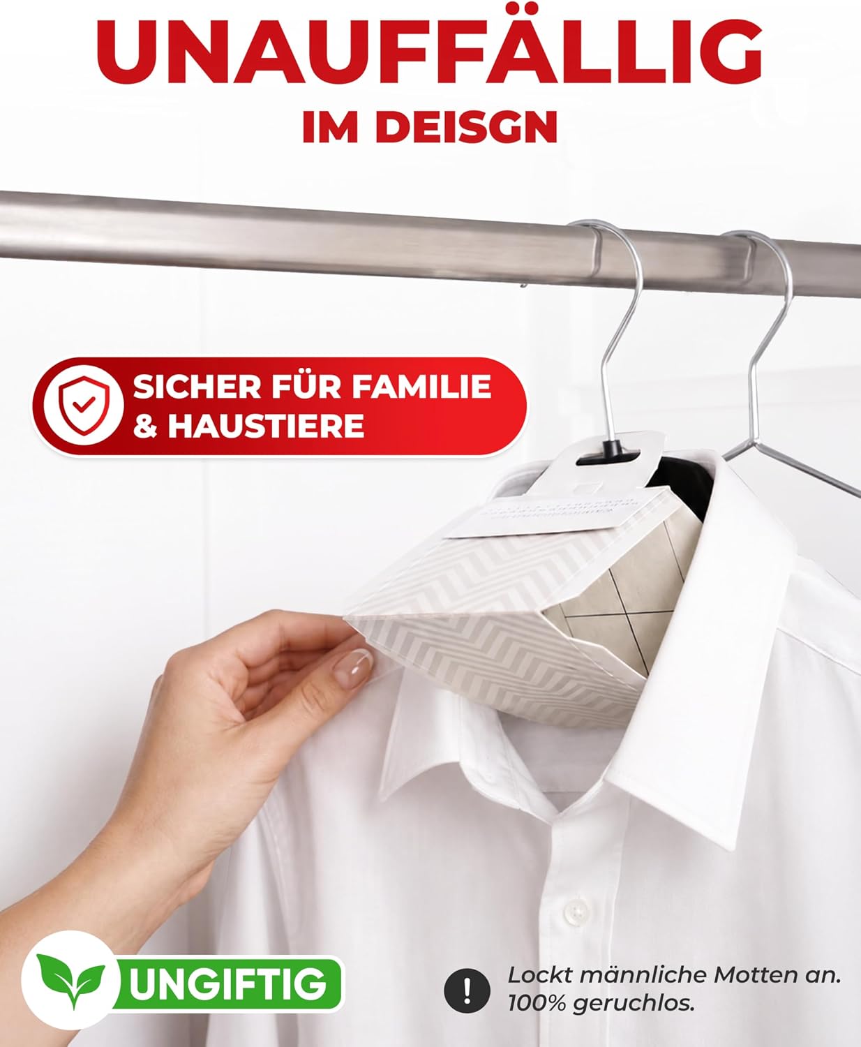 Thumbnail 3 de PIC Kleidermottenfalle Mottenschutz Kleiderschrank