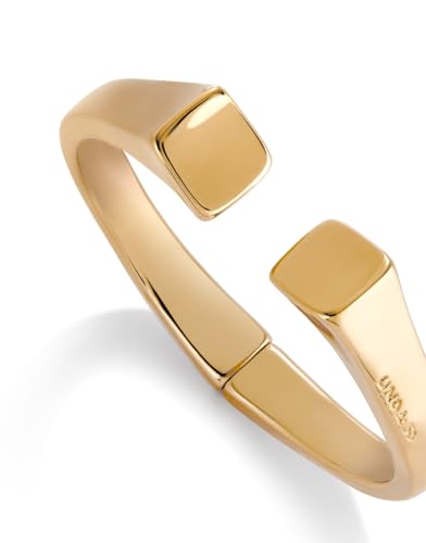 Detalle 2 de Uno de 50 Bracciale rigido in oro 18 carati XL — design geometrico fatto a mano