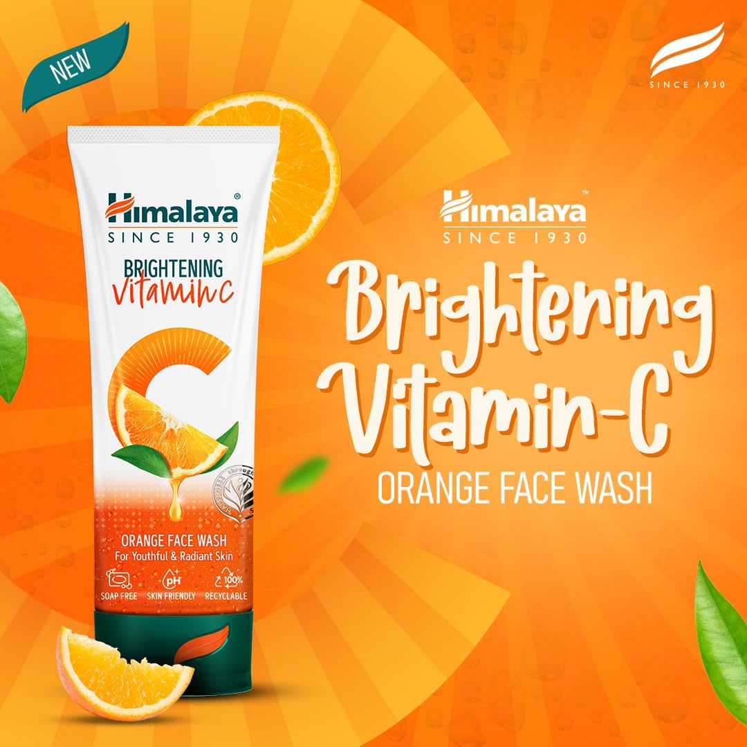 Thumbnail 2 de Himalaya Lavaggio Viso Luminoso alla Vitamina C Arancia – Detergente Viso Luminoso, 100 ml