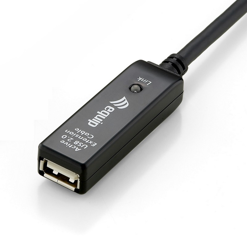 Thumbnail 2 de Equip Cable Extensor USB hembra/macho 2.0, 15 m, negro