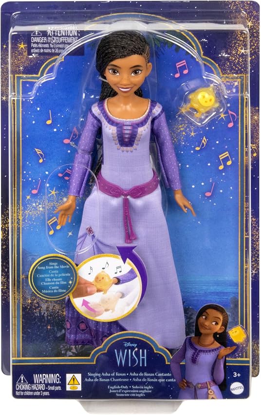 Thumbnail 5 de Mattel Disney Wish Asha muñeca cantante 3 años