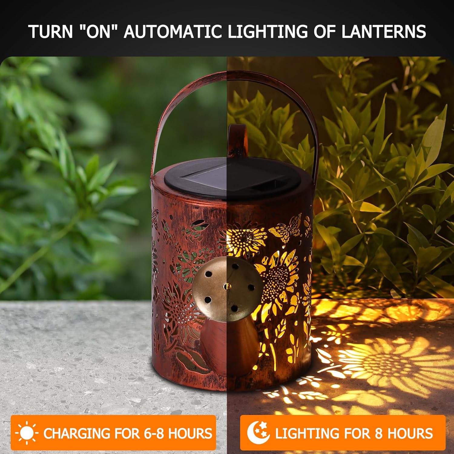 Thumbnail 3 de LOVERUIS Sunflower Solar Watering Can Light