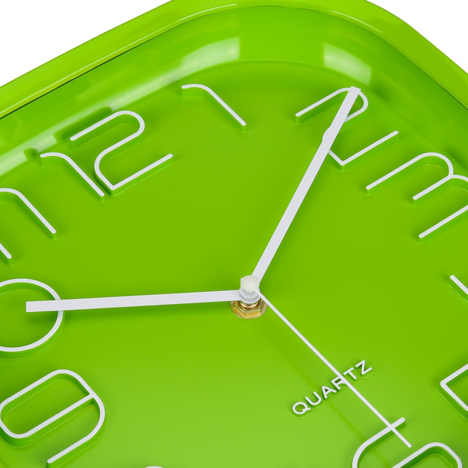 Detalle 2 de Topkey 11 Inch Square Ultra Silent Sweep Wall Clock