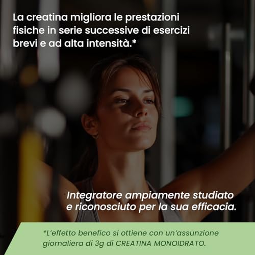 Detalle de Foodelis Creatina Monoidrato Micronizzata in Polvere 300 g – 100 Dosi, Senza Sapore, Alta Solubilità
