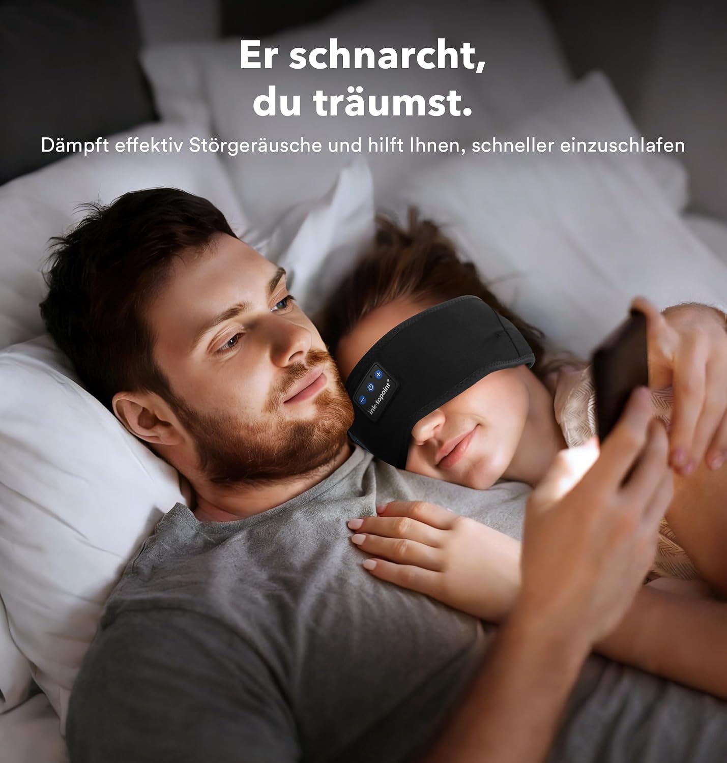 Detalle de Schlafkopfhörer Bluetooth 16 Stunden