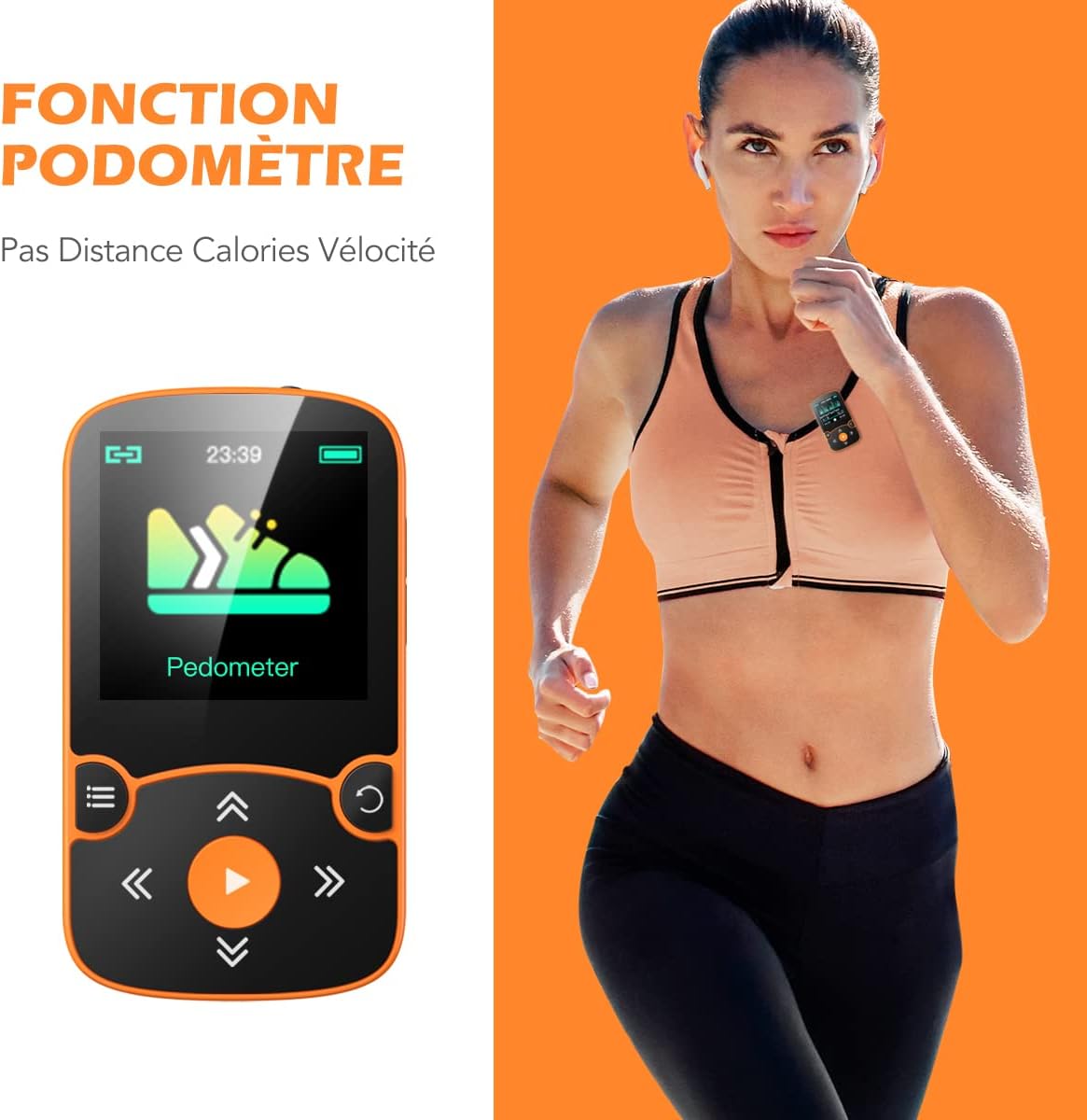 Thumbnail 5 de AGPTEK Lecteur MP3 32Go avec Bluetooth 5.3