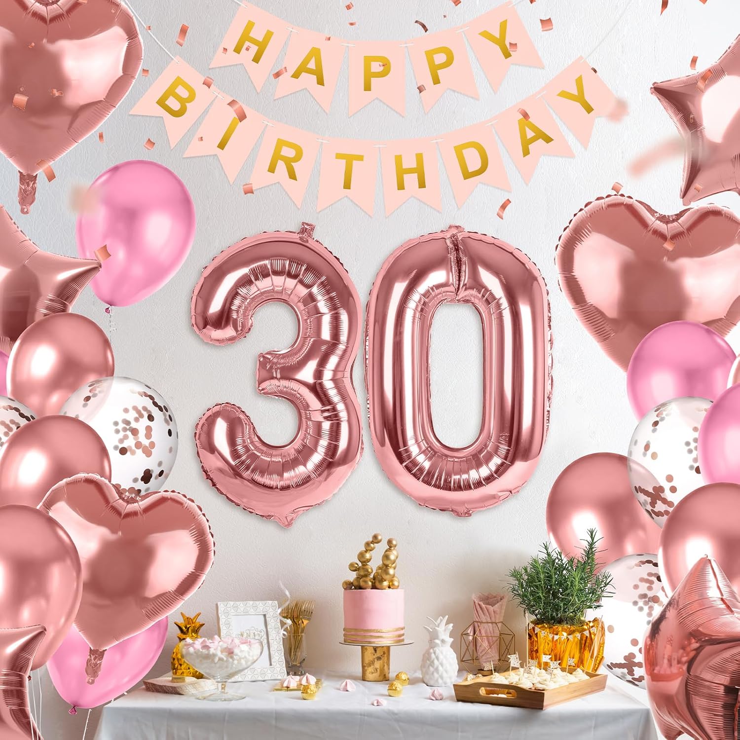Thumbnail 2 de MIEWAA déco ballons anniversaire 30 ans