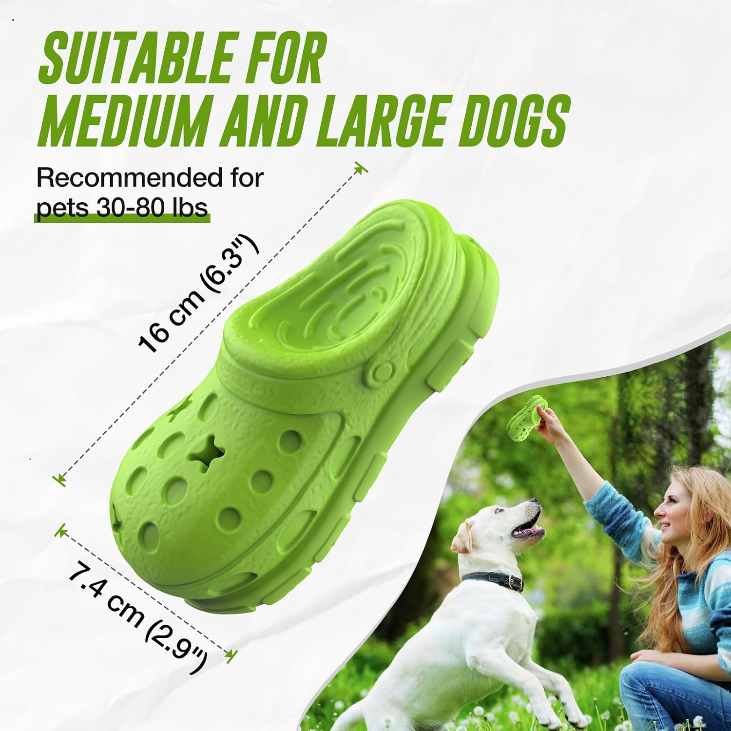 Detalle 2 de RUXAN Dog chew toy for dental care