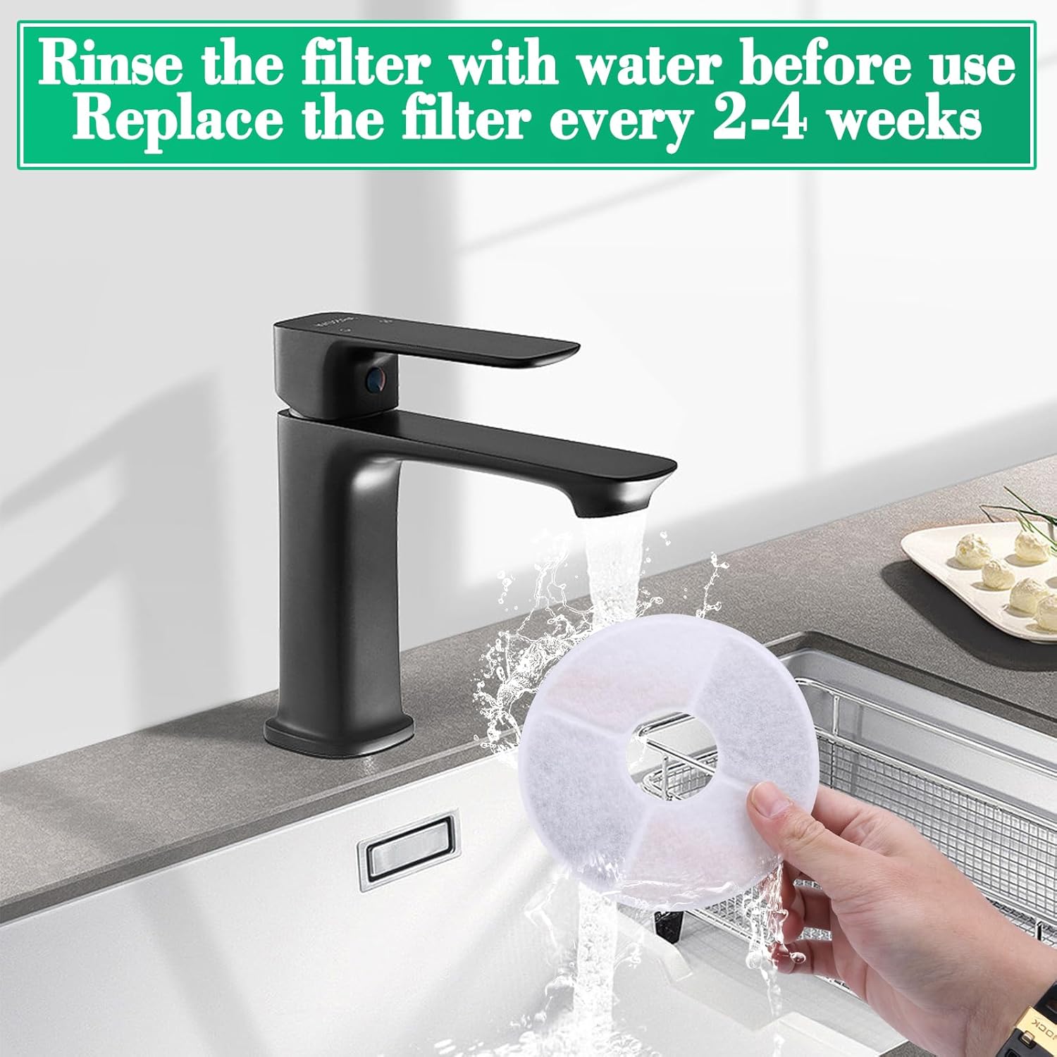 Detalle 2 de SAIERTE Cat Water Filter Cartridges 8 Pack