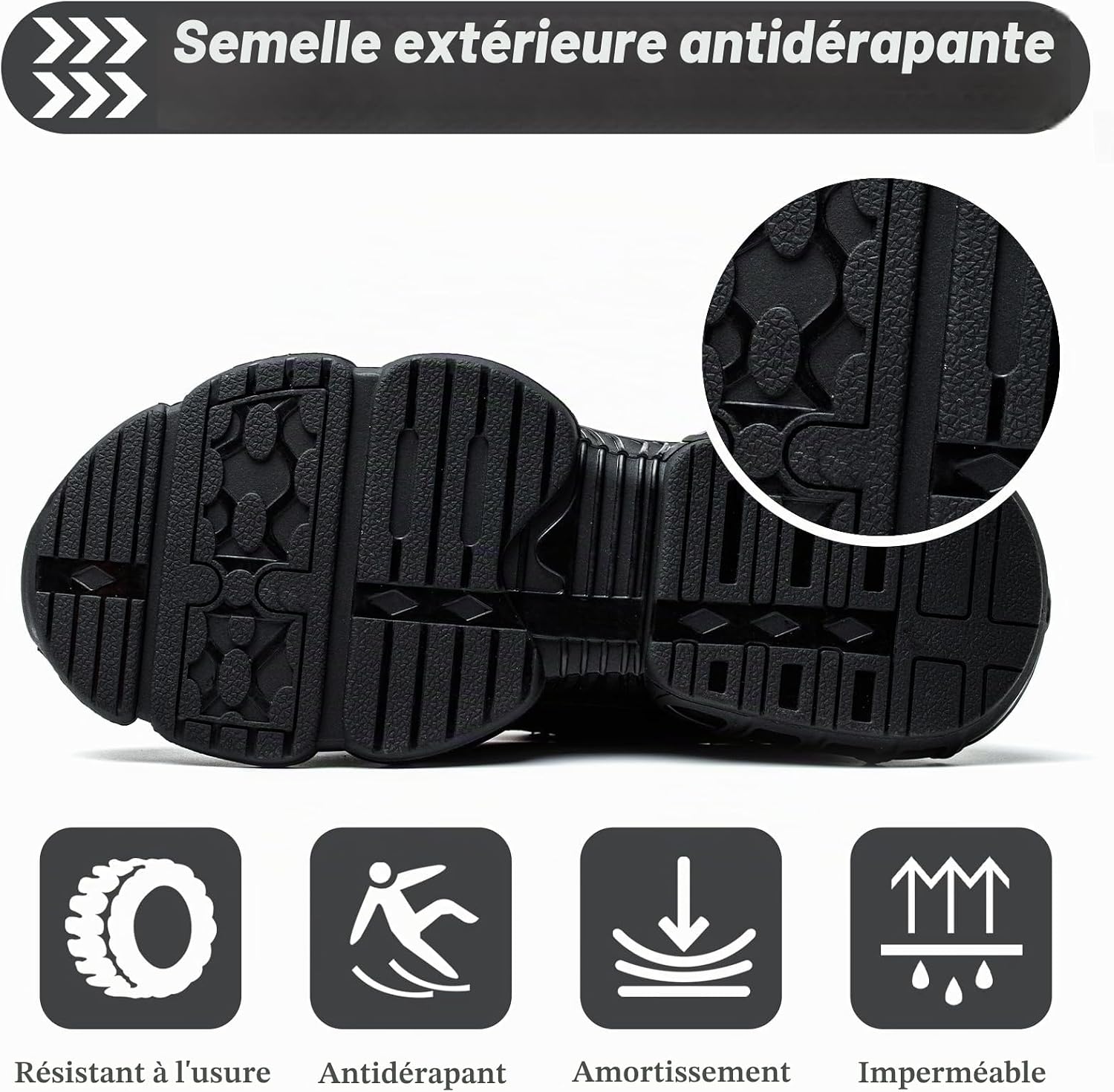 Thumbnail 5 de Gugifcto veiligheidssneakers met stalen neus, ademend en antislip, EU 36-46