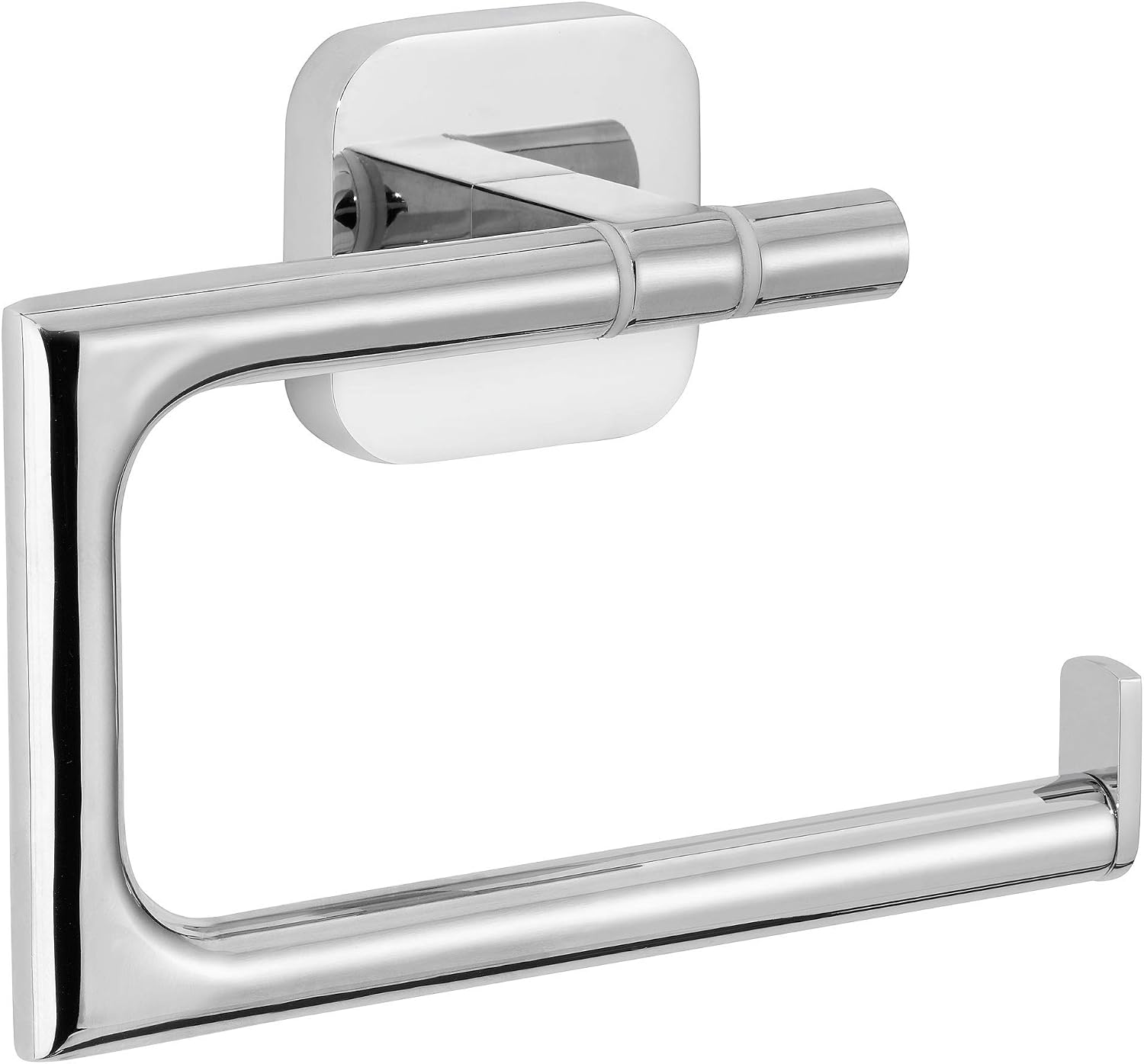 Detalle de tesa Aluxx double panier de douche – fixation sans perçage en aluminium chromé