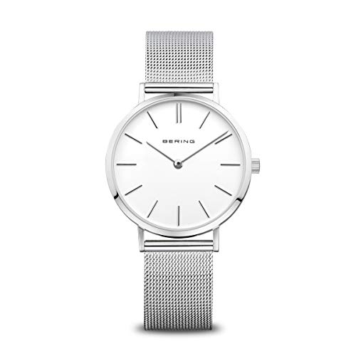 Detalle de BERING 14134-004 Reloj mujer 34 mm, esfera blanca