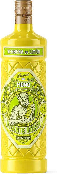 Detalle de Licor Mono Verbena de Limón 70cl 🍋