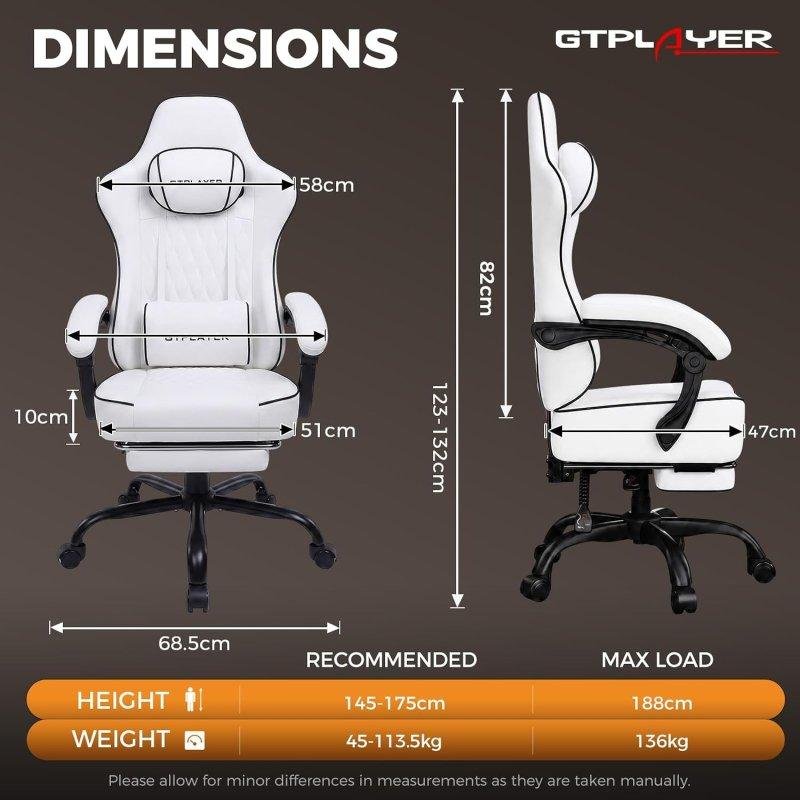 Thumbnail 3 de GTPLAYER silla gaming 150 kg