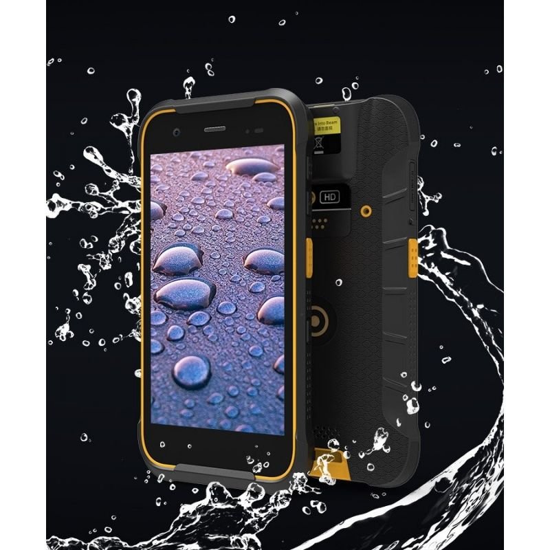 Detalle de Mustek Nomu T20 PDA 2GB/16GB 4G: resistencia militar y lector Honeywell en 5 pulgadas